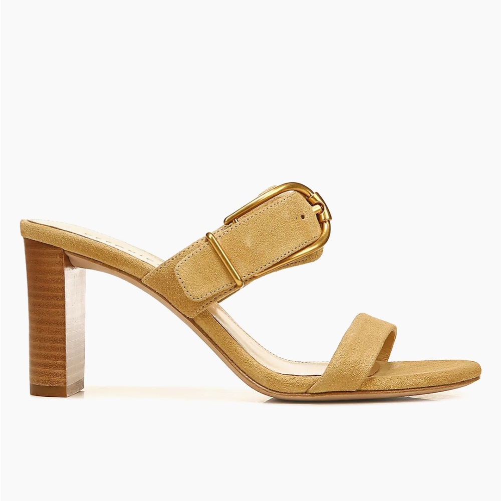 NEW Veronica Beard Suede Buckle Heels ✨
